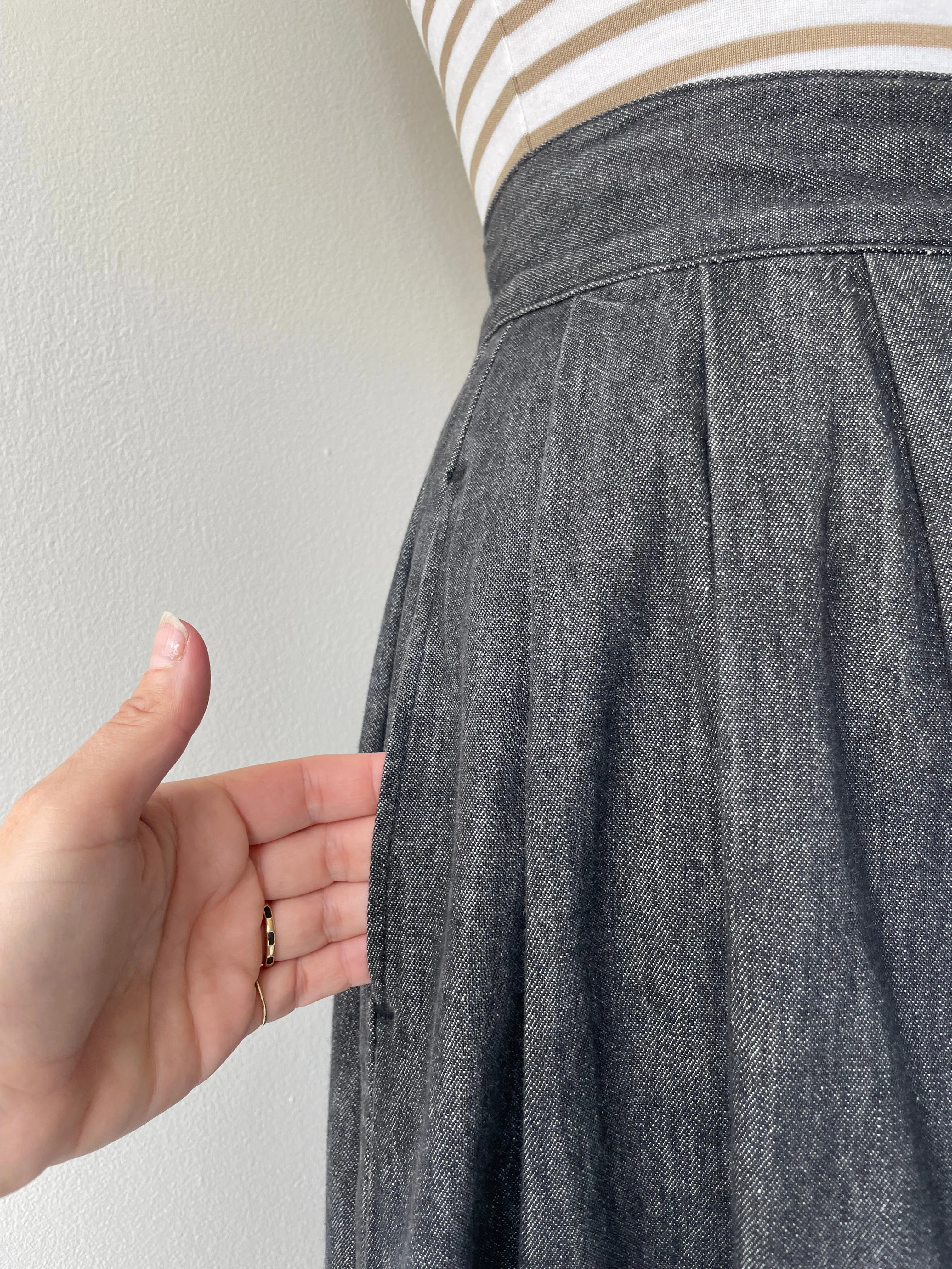 Calvin Klein Denim Skirt | 1980s