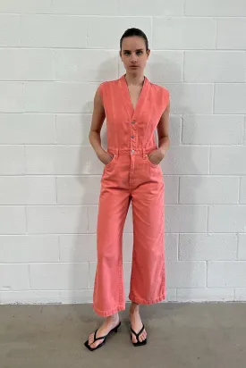 Camden Jumpsuit - Living Coral