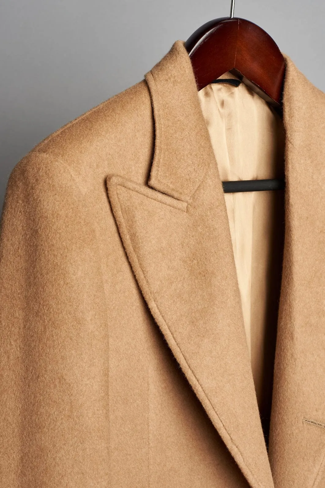 Camel Hair Overcoat