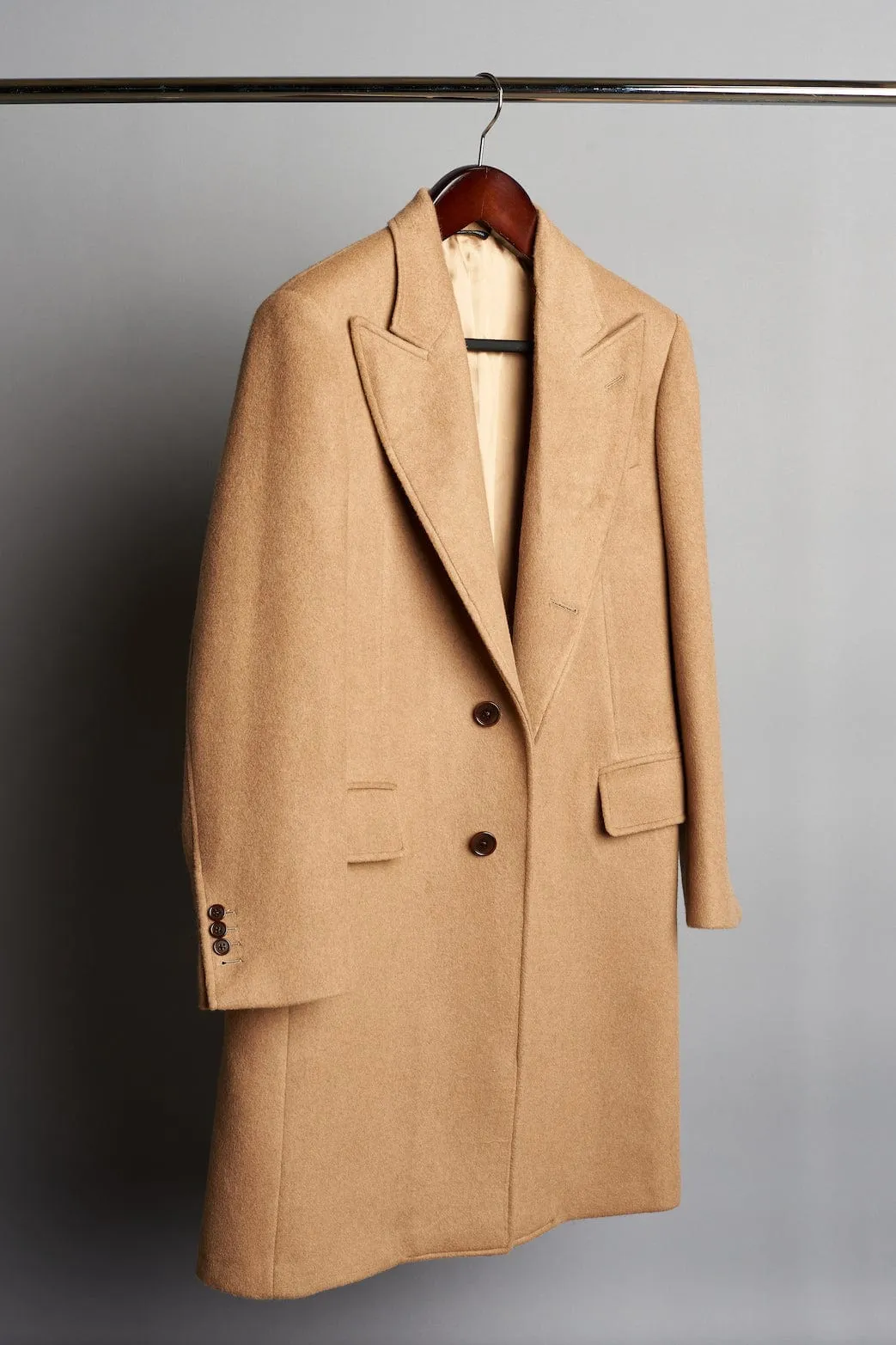 Camel Hair Overcoat