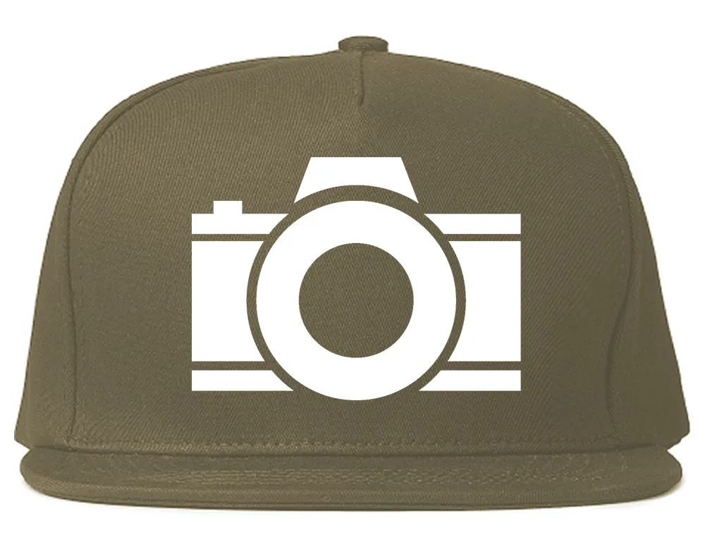 Camera Photographer Chest Mens Snapback Hat