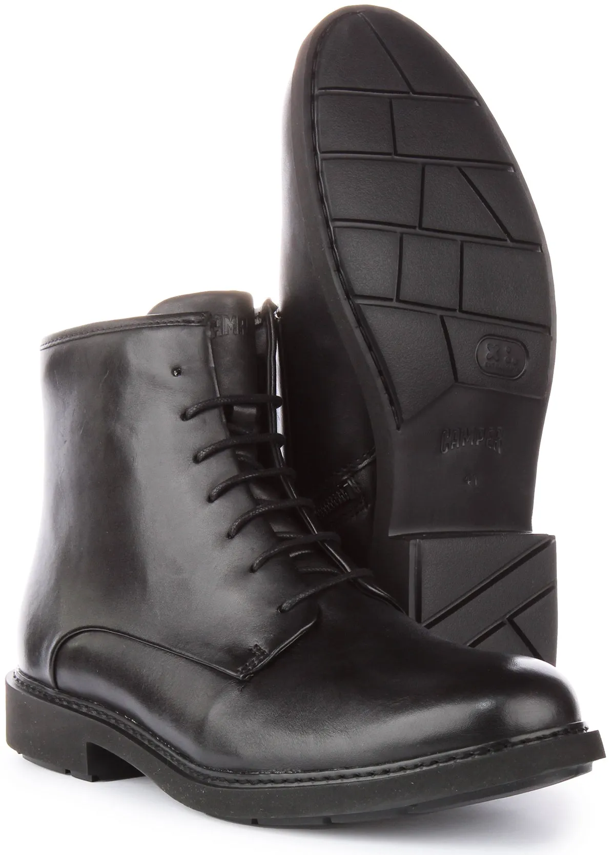 Camper Neuman Boots In Black