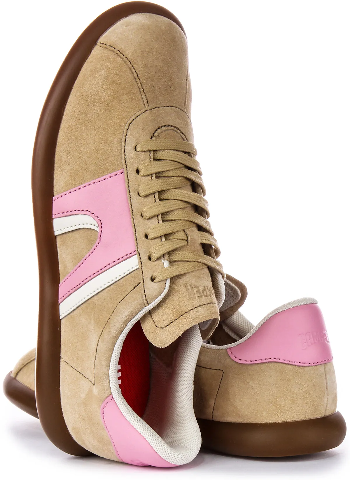 Camper Pelotas Soller In Beige Pink