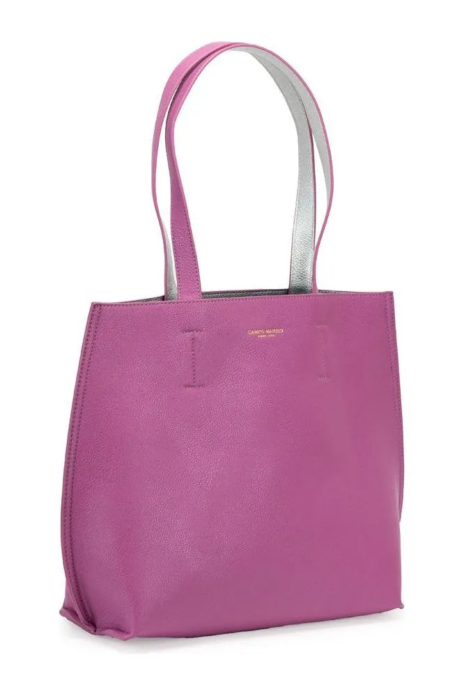 Campo Marzio Iconic Midi Tote Bag - Mauve Silver