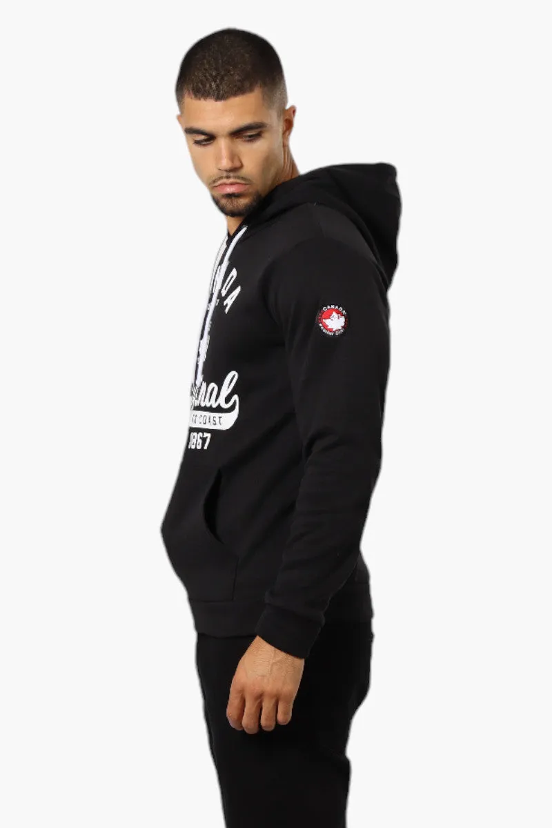 Canada Weather Gear Coast To Coast Print Hoodie - Black