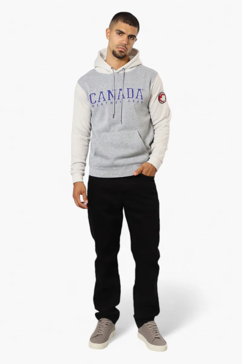 Canada Weather Gear Colour Block Hoodie - Grey