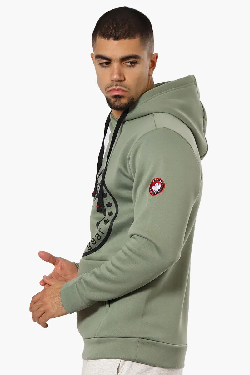 Canada Weather Gear Logo Print Hoodie - Green