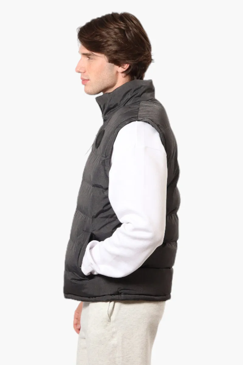 Canada Weather Gear Solid Bubble Vest - Grey