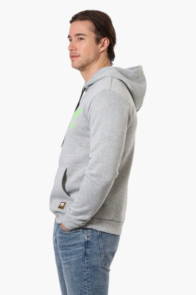 Canada Work Gear Solid Logo Print Hoodie - Grey