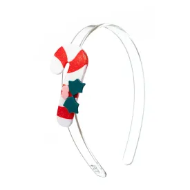 Candy Cane Red White Headband