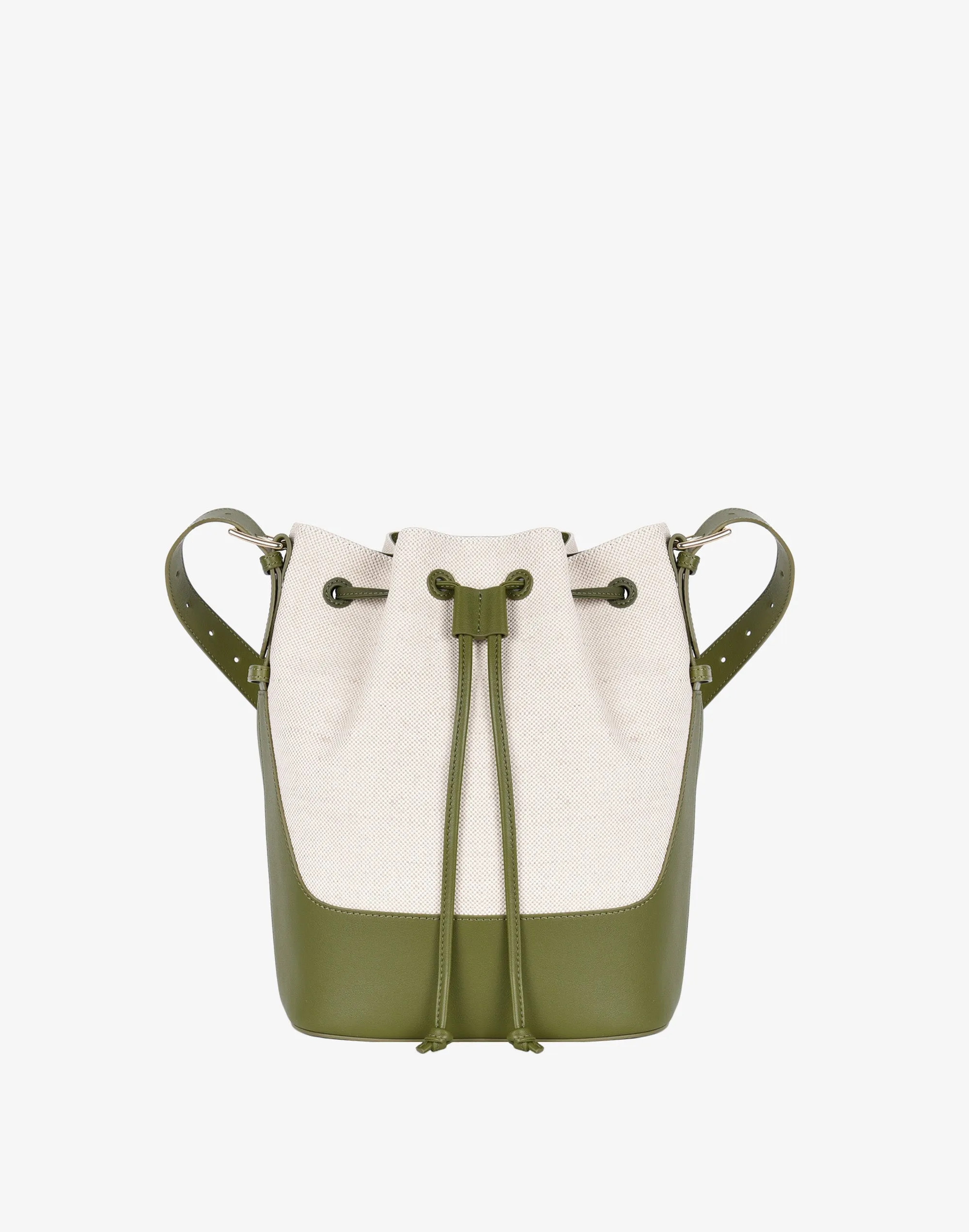 Canvas Cinch Bucket Bag