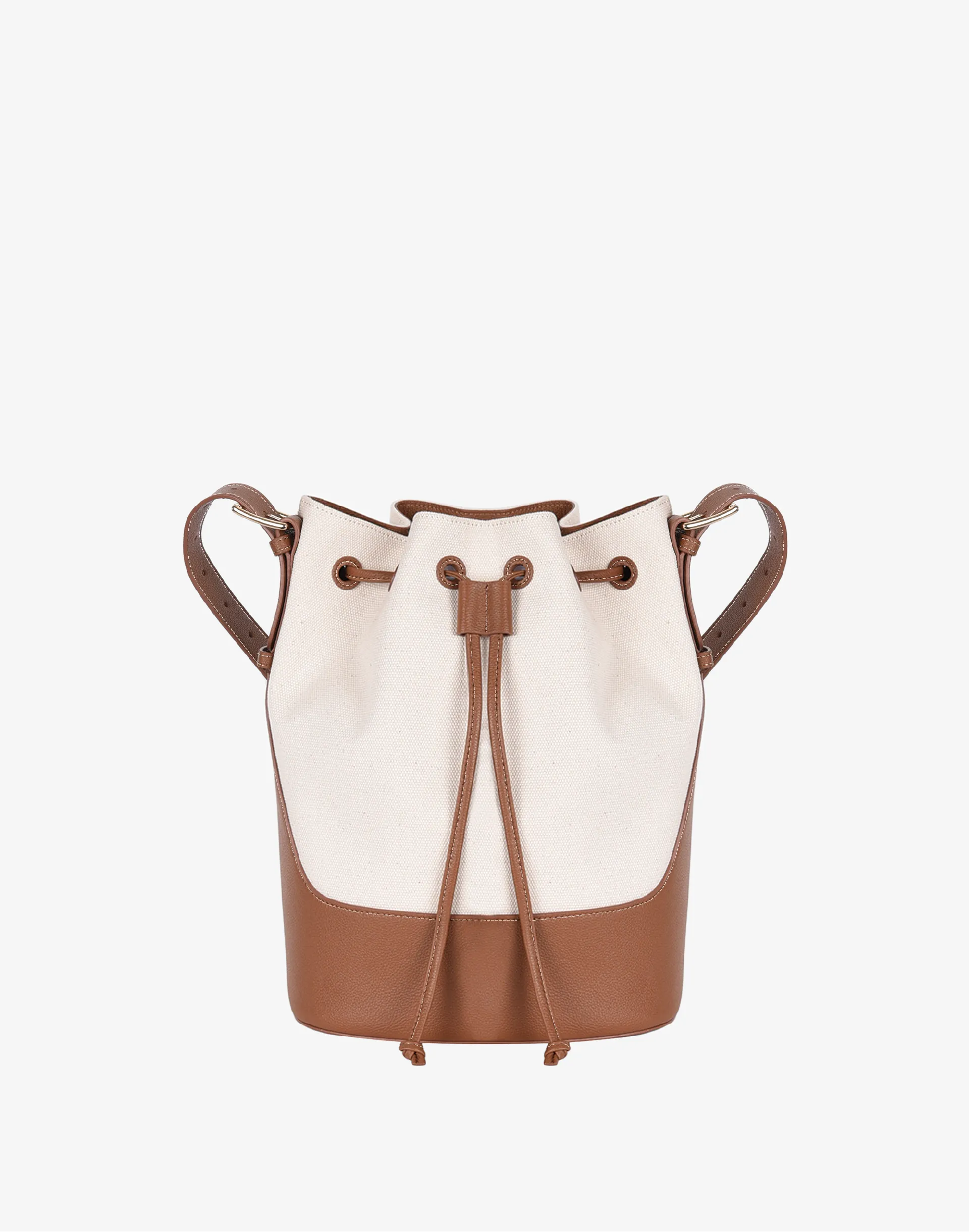 Canvas Cinch Bucket Bag