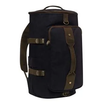 Canvas Convertible Duffle Bag Backpack