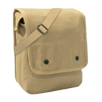 Canvas Map Case Messenger Shoulder Bag