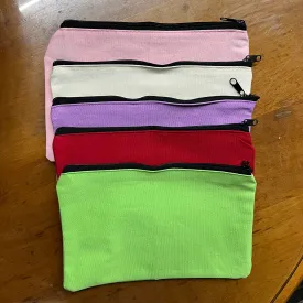 Canvas Zipper Pouch