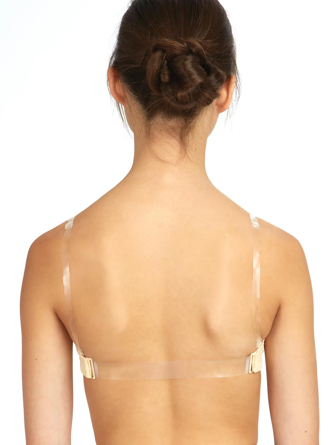 Capezio STRP2 Seamless Overs & Unders Replacement Clear Back Strap