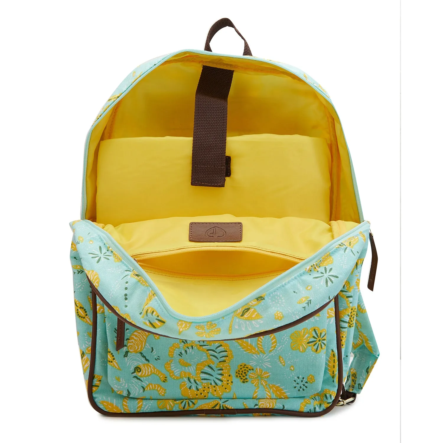 Caprese Hazel Laptop Backpack Large Aqua