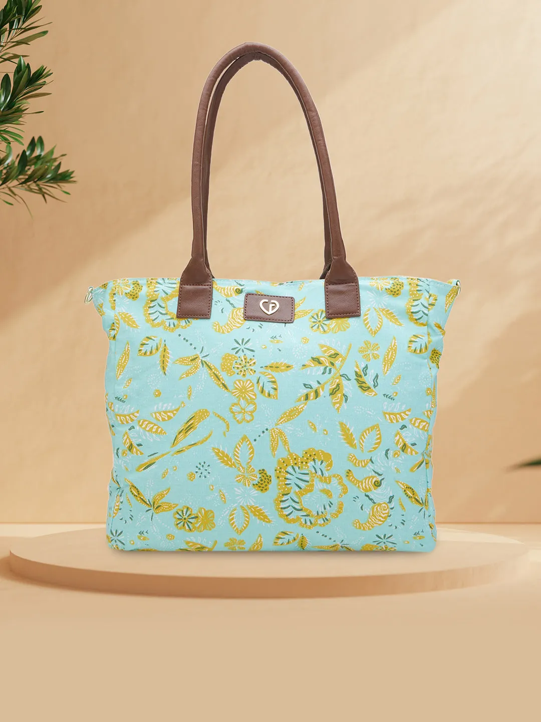 Caprese Hazel Tote Large Aqua