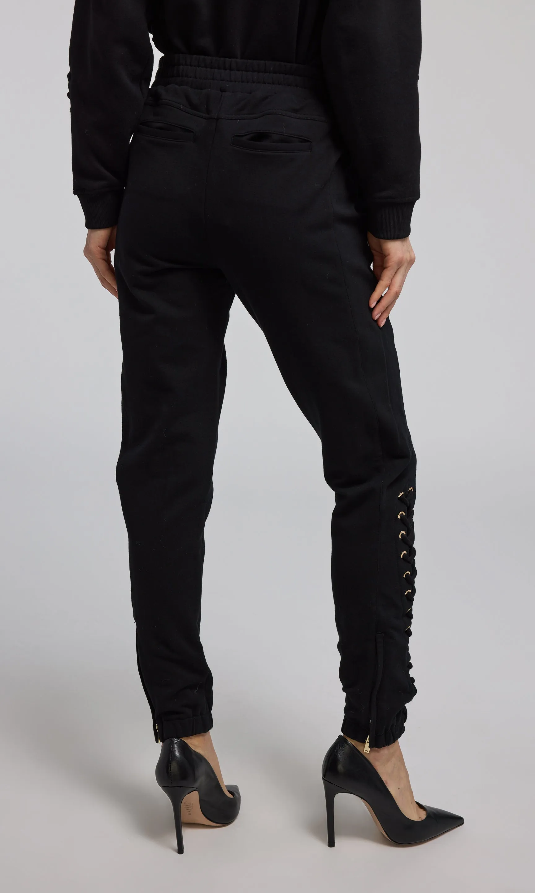 Caprice Lace-Up Sweatpants