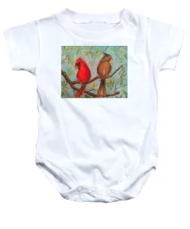 Cardinal Couple - Baby Onesie