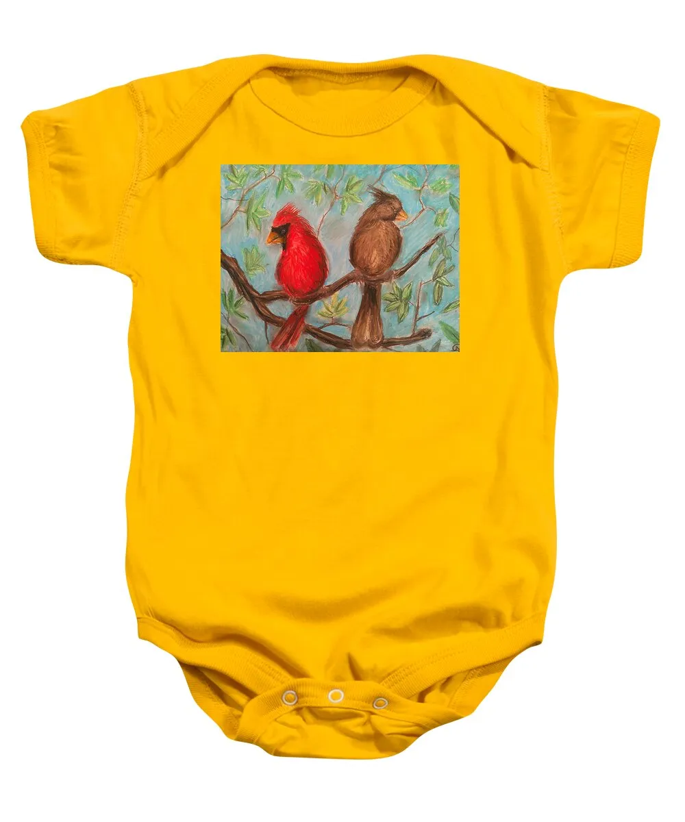 Cardinal Couple - Baby Onesie