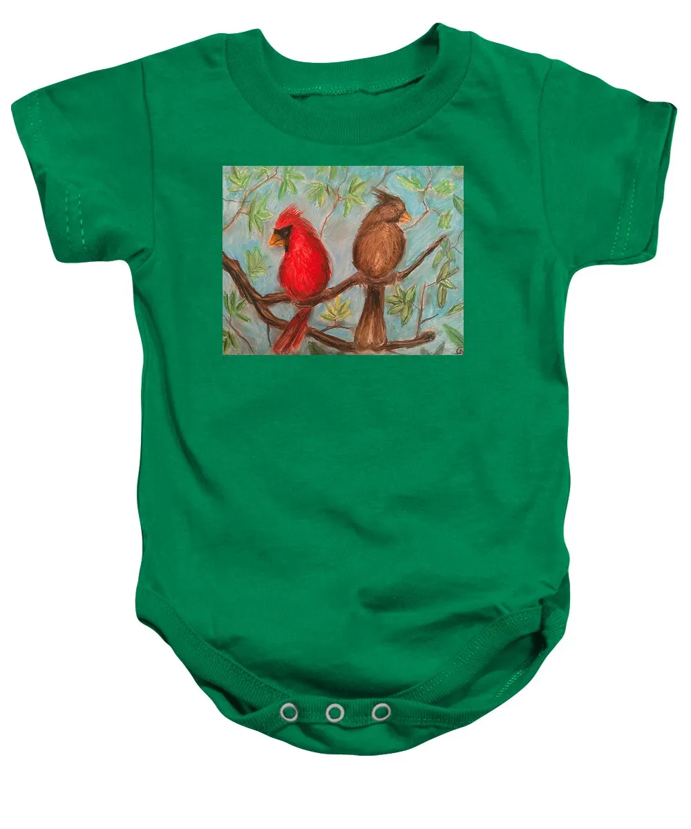 Cardinal Couple - Baby Onesie