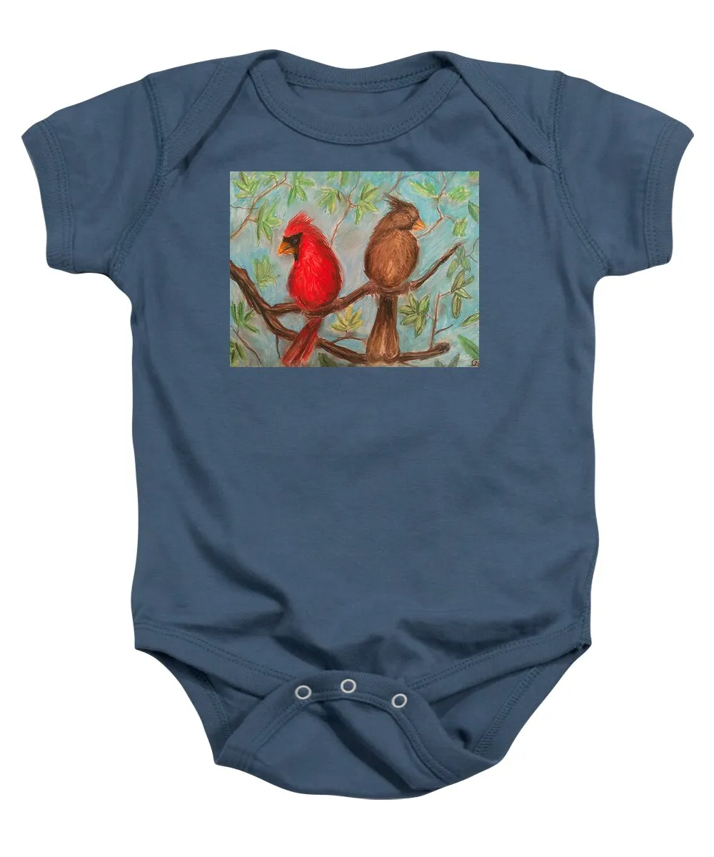 Cardinal Couple - Baby Onesie