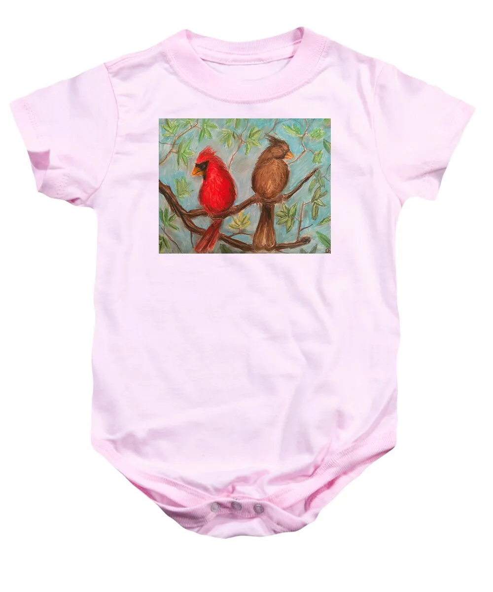 Cardinal Couple - Baby Onesie