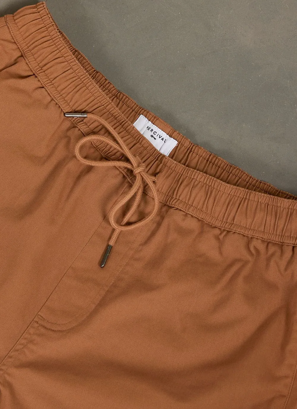 Cargo Shorts | Cotton | Tan