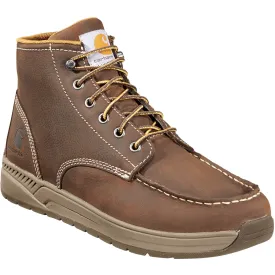 Carhartt Men's 4" Lightweight Soft Toe Wedge Work Boot Brown - CMX4023