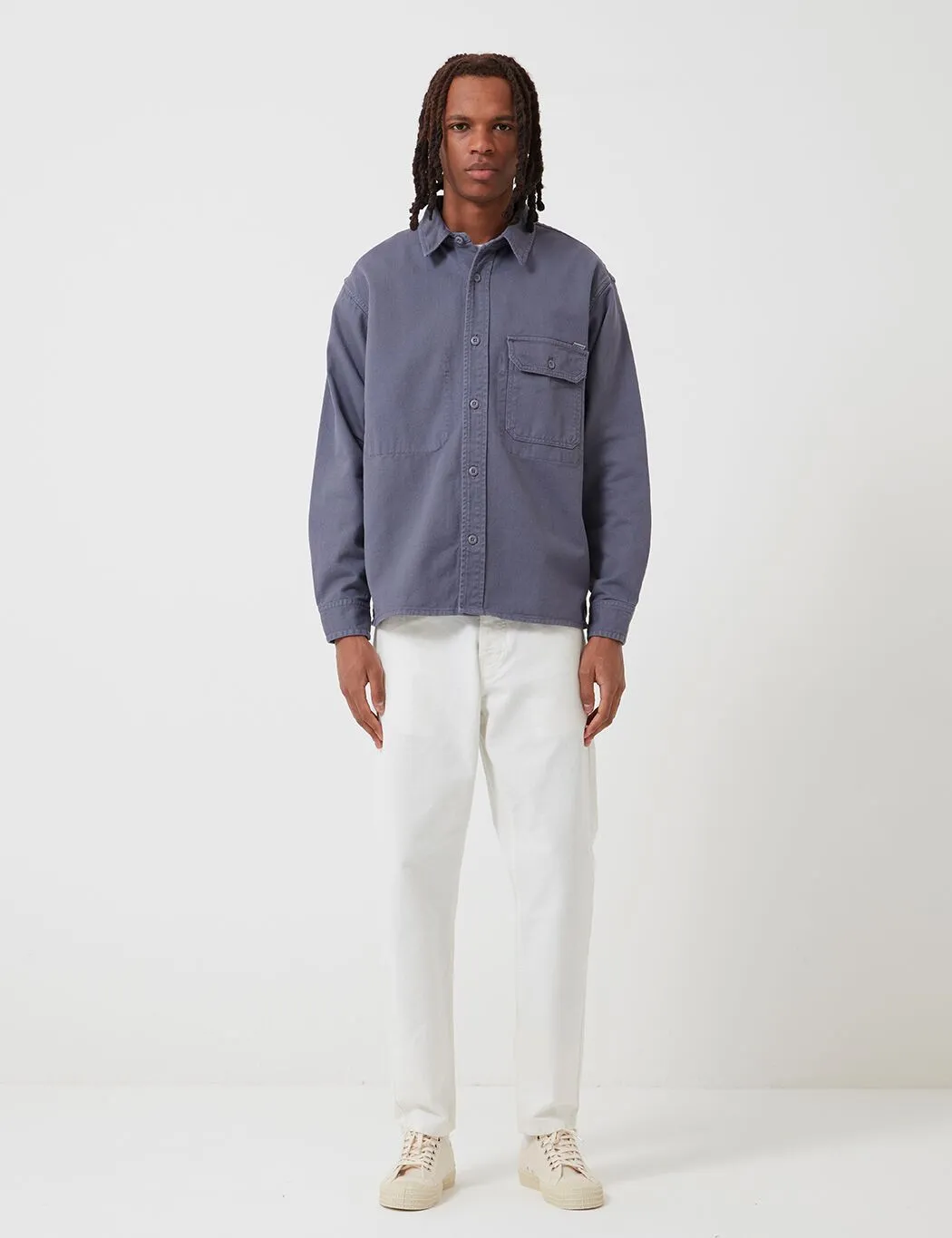 Carhartt-WIP Reno Shirt (Denim) - Decent Purple