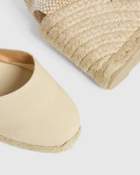 Carina C Wedge Ivory Espadrille