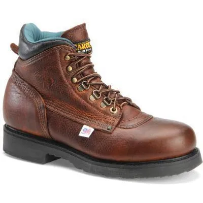 Carolina Men's Sarge Lo USA Made 6" Work Boot - Amber Gold - 309