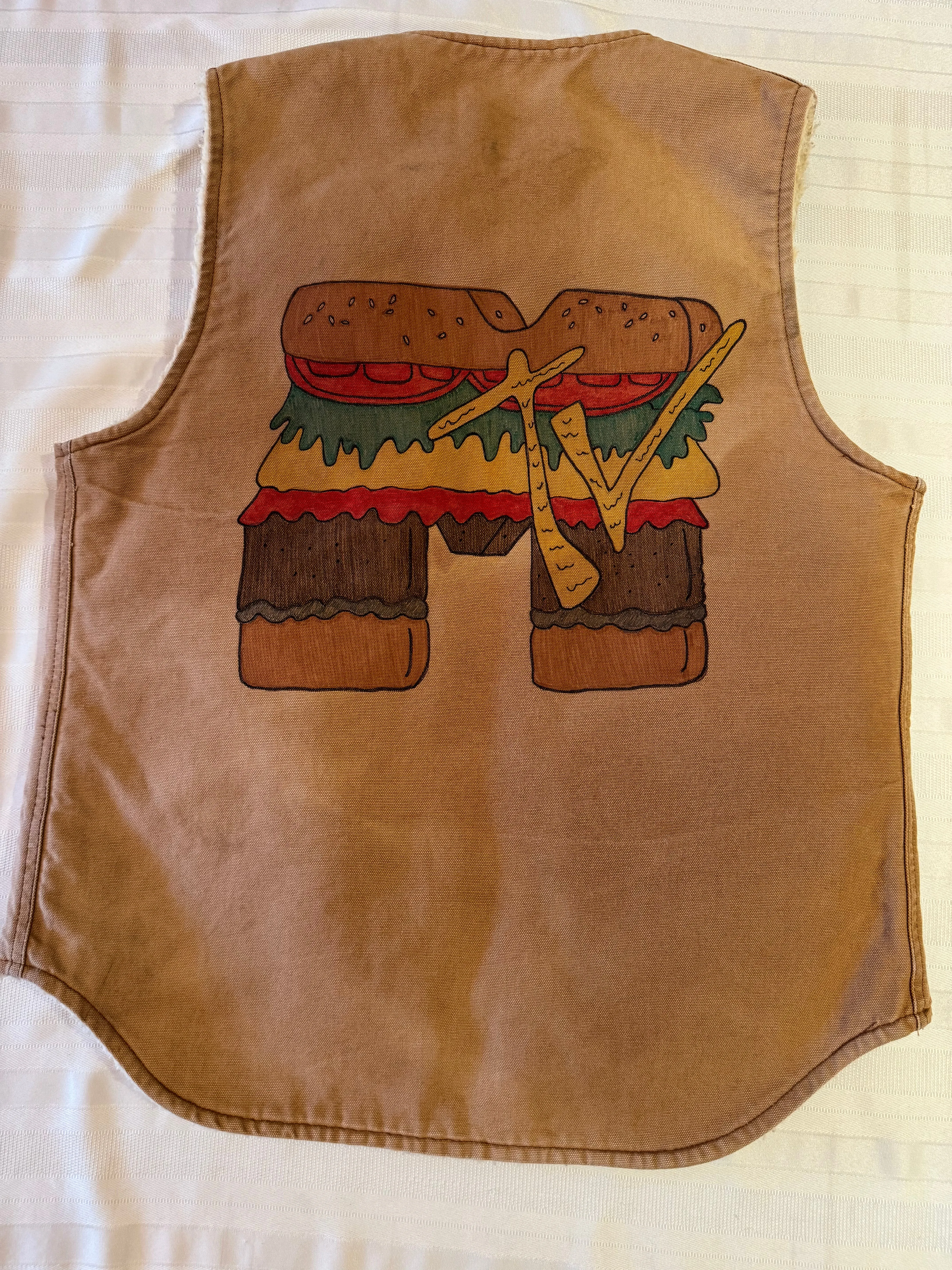 Cartoon Carhartt Vintage My Pet Monster Vest- M/L