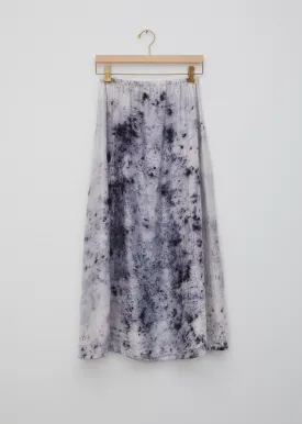 Cary Floral Dye Maxi Slip Skirt