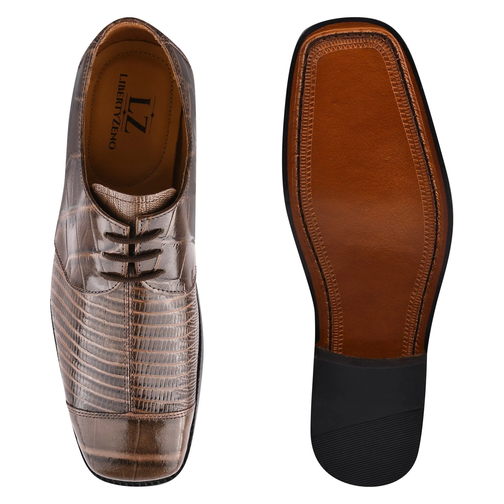 Casanova Leather Oxford Style Dress Shoes