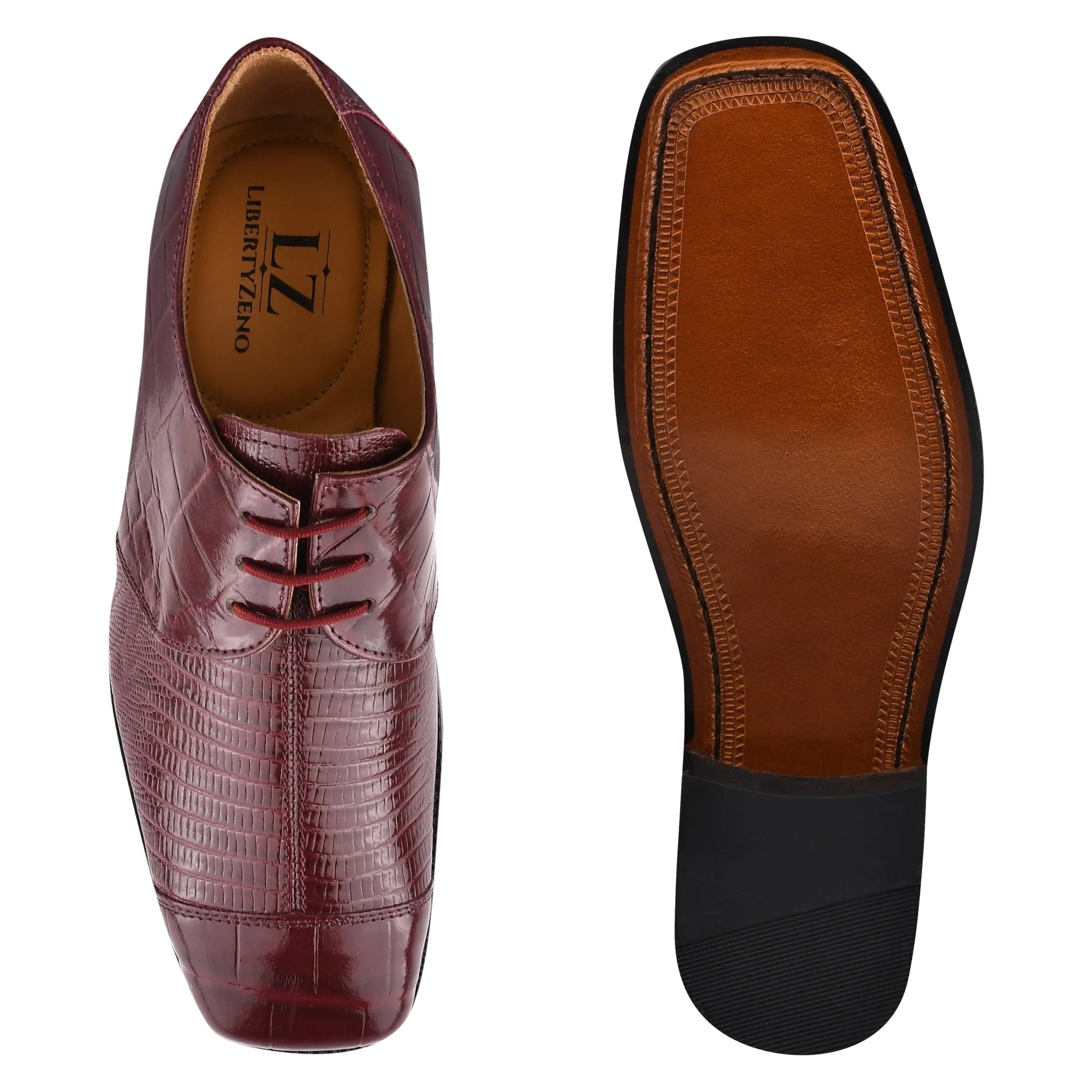 Casanova Leather Oxford Style Dress Shoes