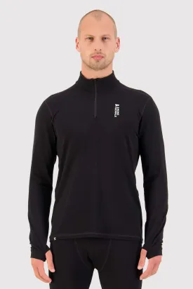 Cascade Merino Flex 200 1/4 Zip Black