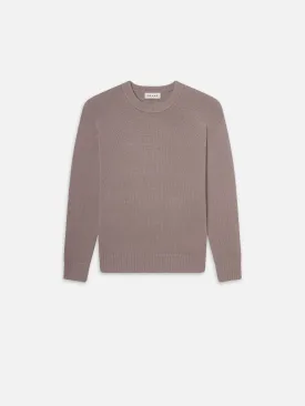 Cashmere Crewneck Sweater -- Soft Lavender