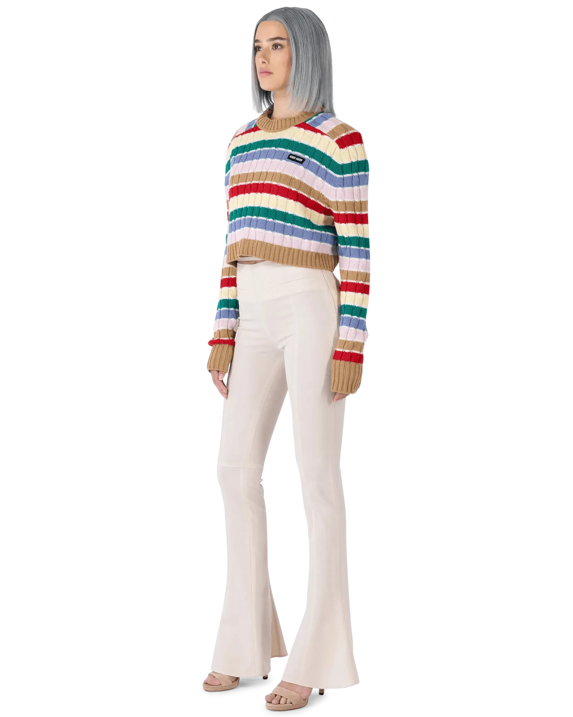 Cashmere Striped F5 Sweater