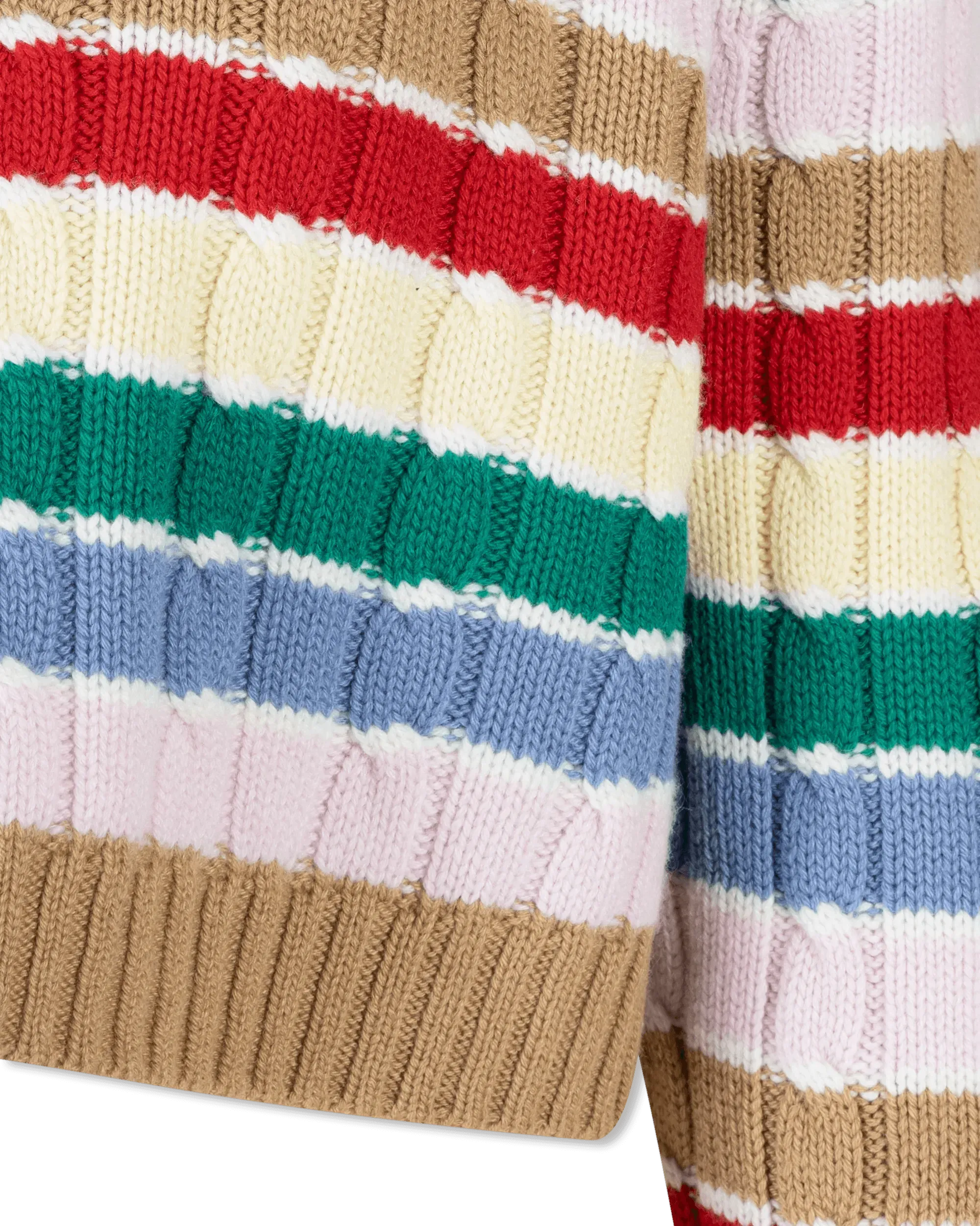 Cashmere Striped F5 Sweater