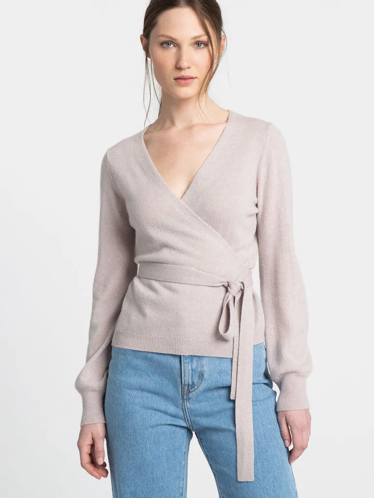 Cashmere Wrap Surplice