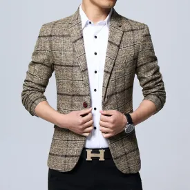 Casual and Stylish Slim Fit Men's Blazer - Style 2022