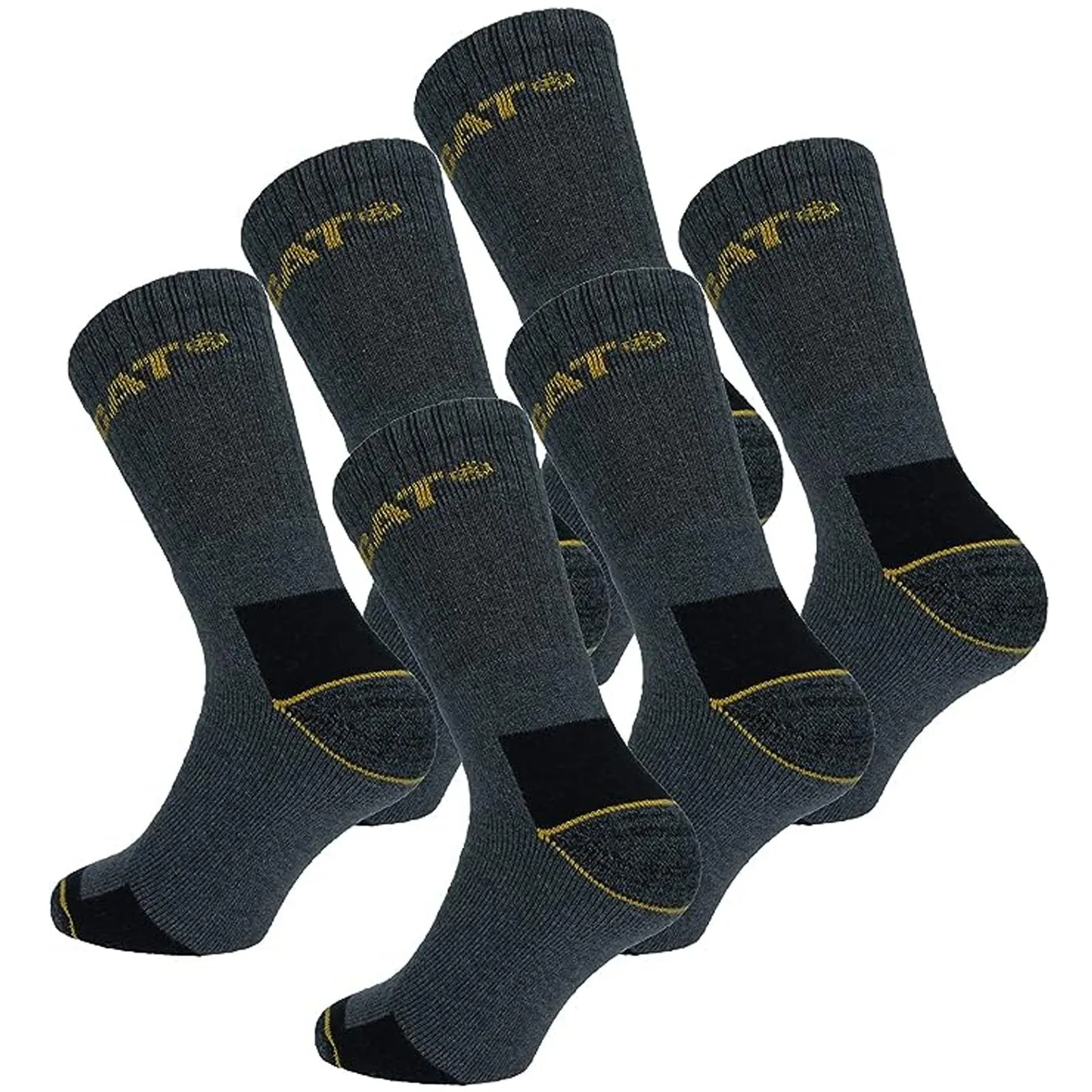 CAT Caterpillar Mens Heavy Duty Socks - Charcoal