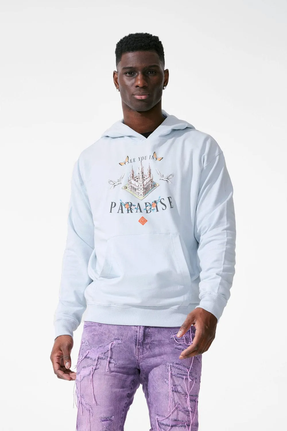 Cathedral Pullover Hoodie (Coastal Blue)