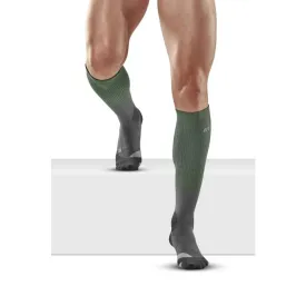 CEP Men's Hiking Merino Socks - Green/Grey