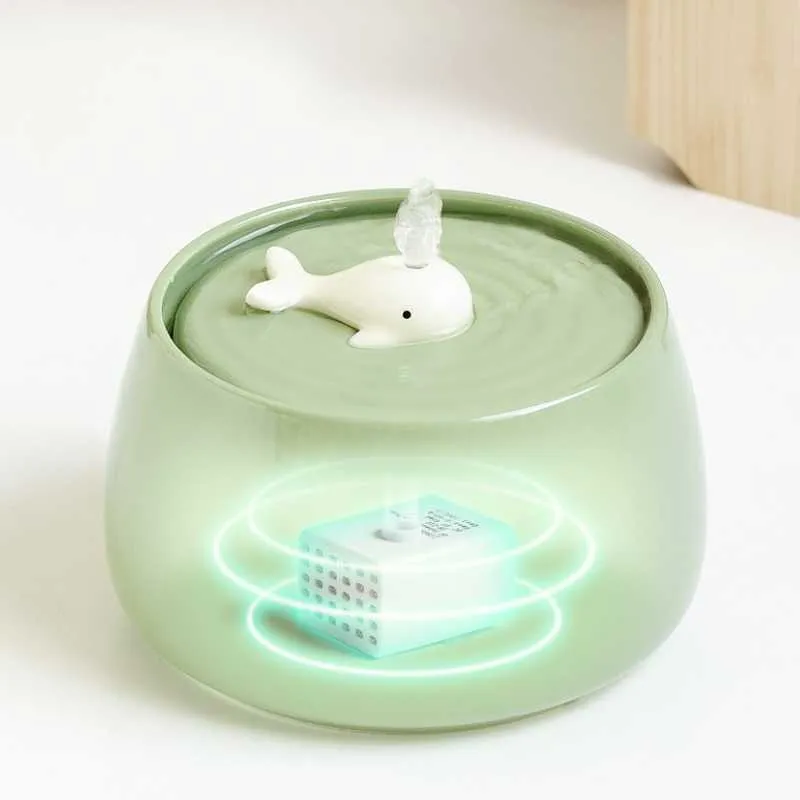 Ceramic Beauty Automatic Pet Water Fountain