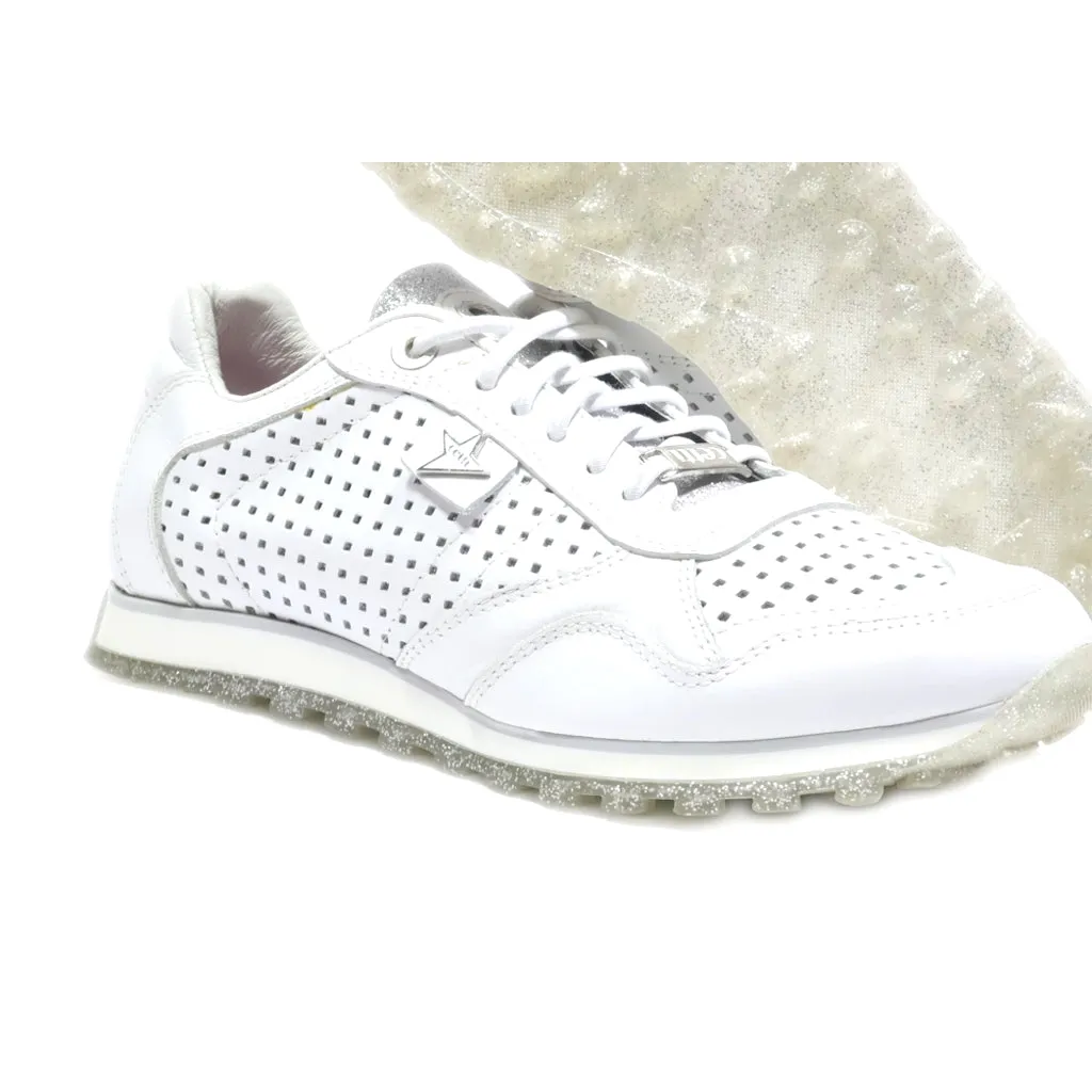 Cetti Low-Top Sneakers Leather White Colour For Women