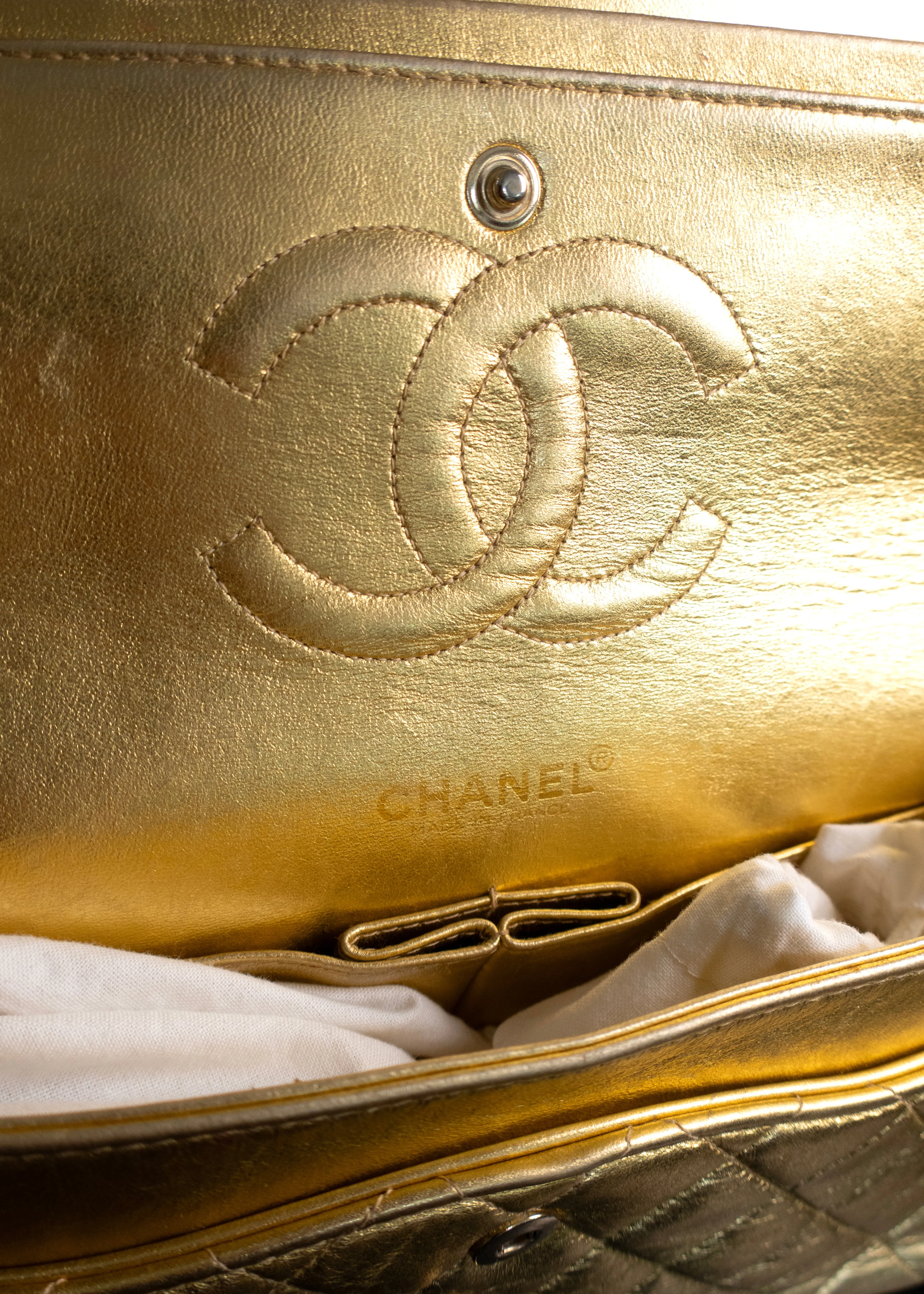 Chanel Medium Clams Pocket Flap Bag