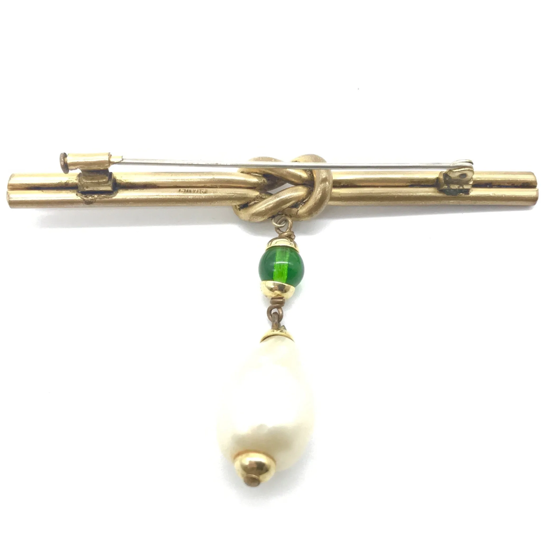 Chanel Rare 1970's Bar Pin